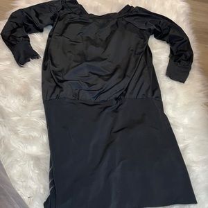 Black long sleeve dress